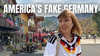 German Girl Shocked by America’s Fake Bavarian Town