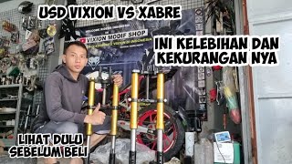 up side down xabre vs usd vixion aftermarket