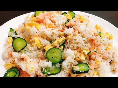 満足感たっぷり‼『鮭と卵ときゅうりの簡単まぜ寿司』【きのう何食べた】How to make Salmon & Eggs Cucumber Sushi | Easy Recipe