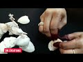 How to make peacock by using sea shells