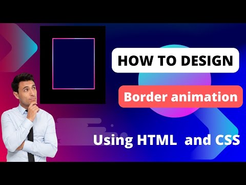 Border animation| HTML | CSS | #animation #keyframes #transform #background-position #selector