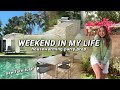 WEEKEND IN MY LIFE ☀️ housewarming party prep, new furniture, &amp; decorating! | morgan yates