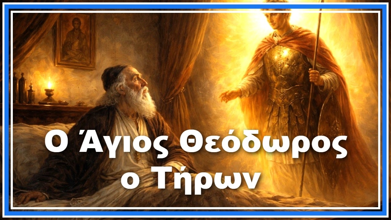 Ο Άγιος Θεόδωρος ο Τήρων