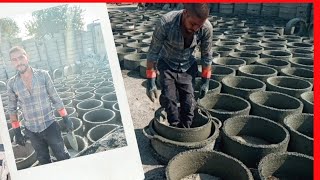 How Is A Concrete Well Ring Made? / How Is Made