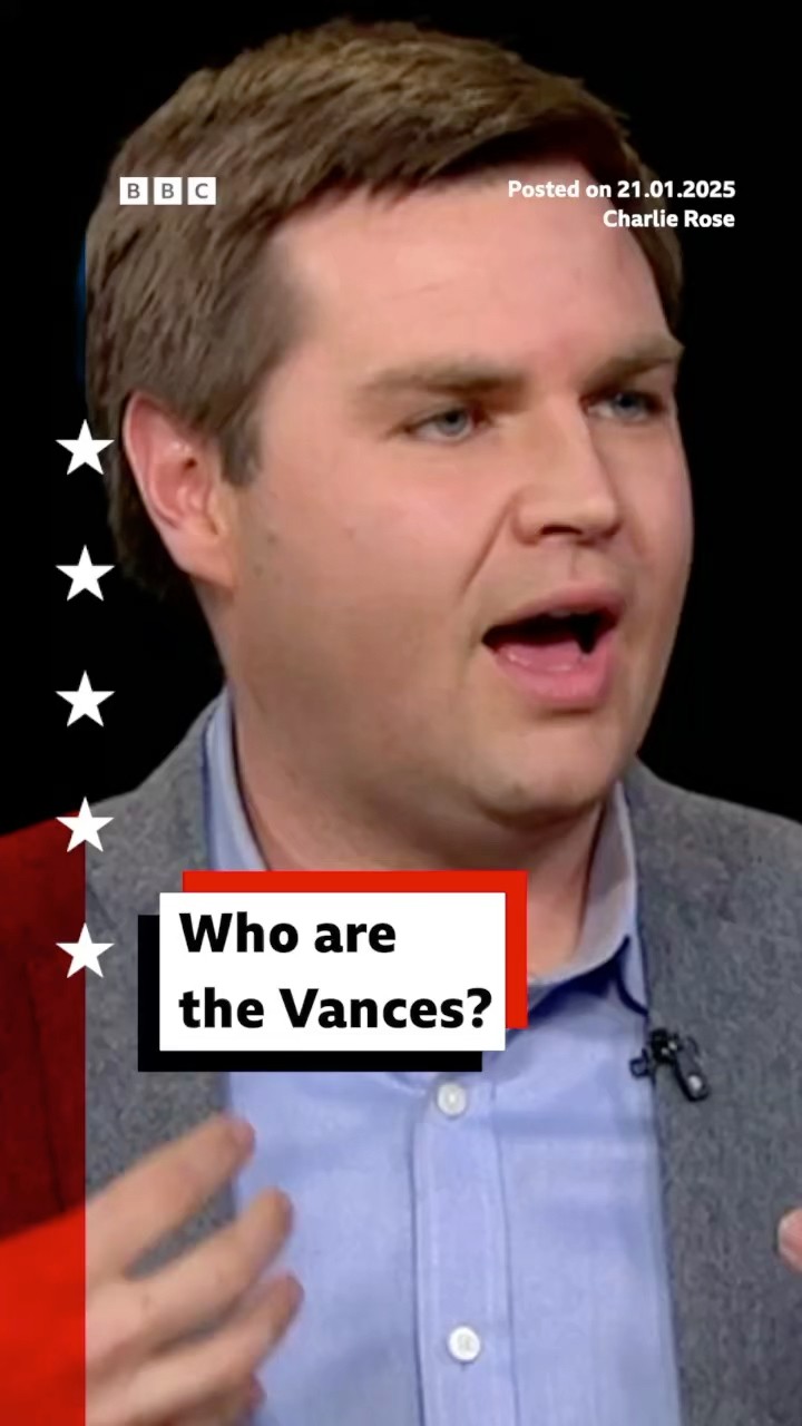 Who are JD and Usha Vance? #JDVance #VicePresident #BBCNews