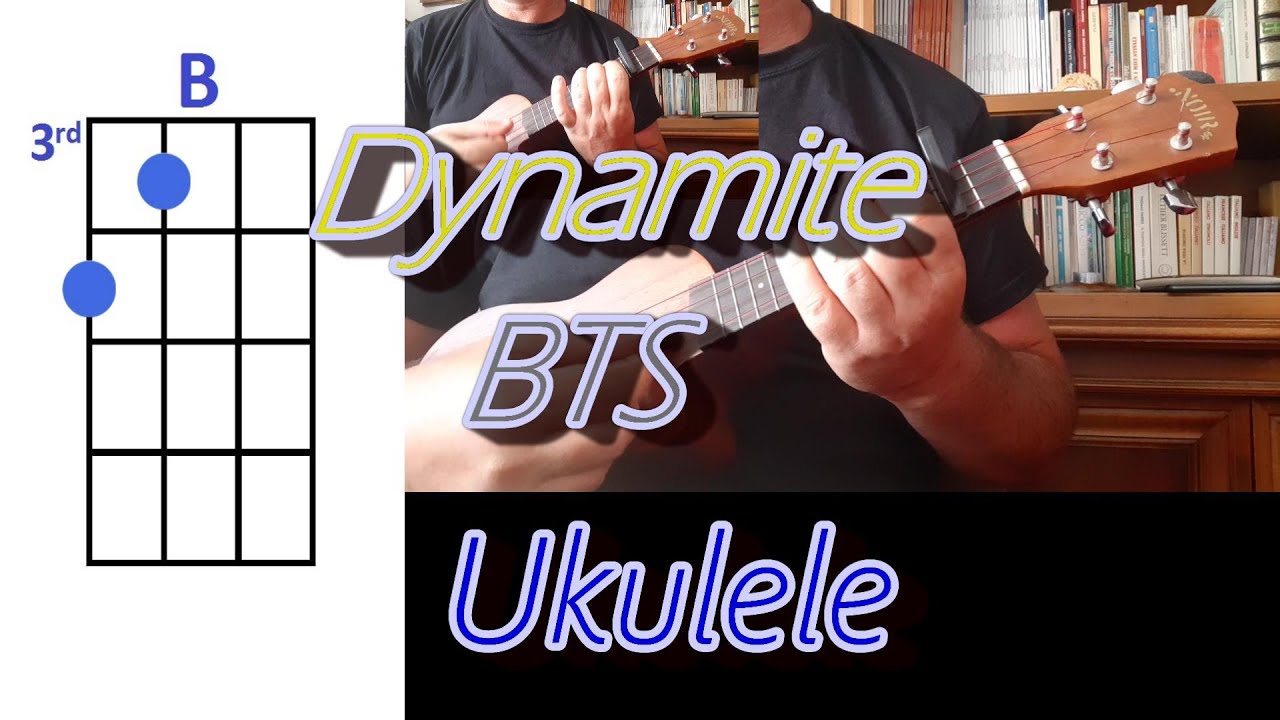 dynamite ukulele chords