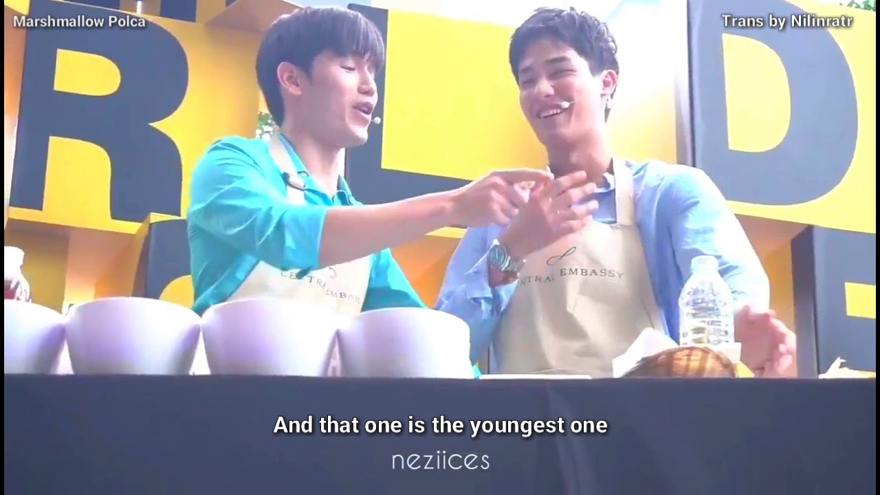 [ENGSUB] 180813 - TayNew - The World in One Bite at Central Embassy