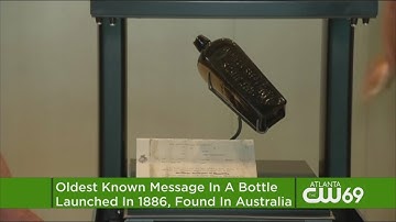 Worlds Oldest Known Message In A Bottle