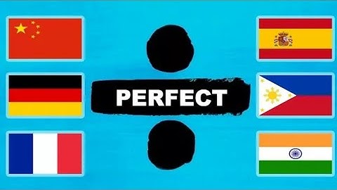 Who Sang It Better:Ed Sheeran - Perfect in 12 Different Languages