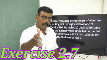 Physics Class 11 NCERT Solutions Chapter 2 Ex 2.7 Units And Measurements