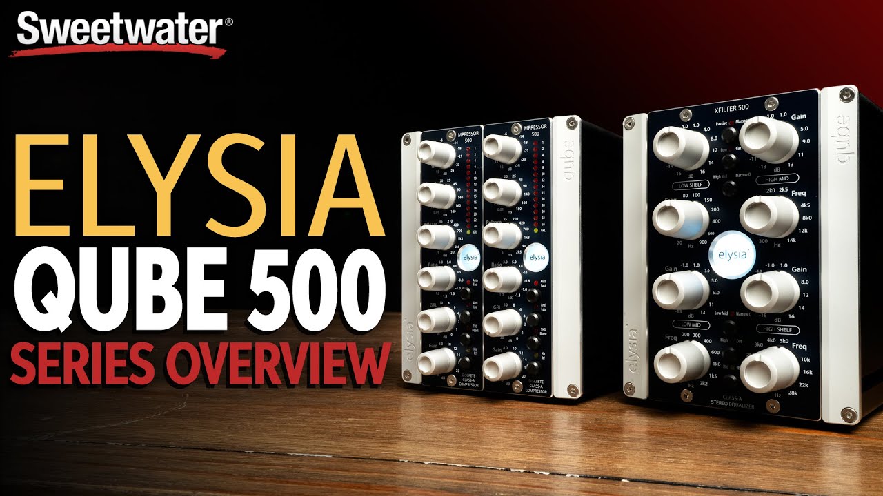 Elysia Qube 500 Series Overview - YouTube