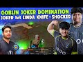 iQOOSouL Back2Back Domination ✅ SOUL Goblin Joker on Fire 🔥 Joker 1v3 Zinda Knife 🔪 Team SouL 🚀