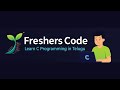 Freshers Code - Our new channel