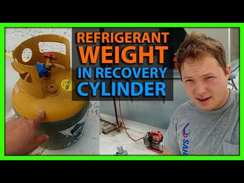 How To Tell How Much Refrigerant There is in a Recovery Tank