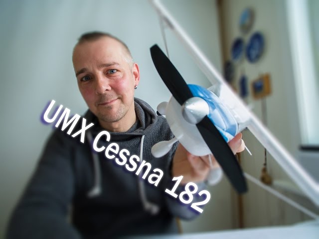 E-Flite UMX Cessna 182 - Review and Maiden flight - YouTube