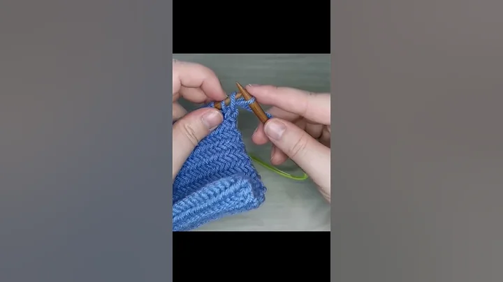 Easy Herringbone Knit Stitch