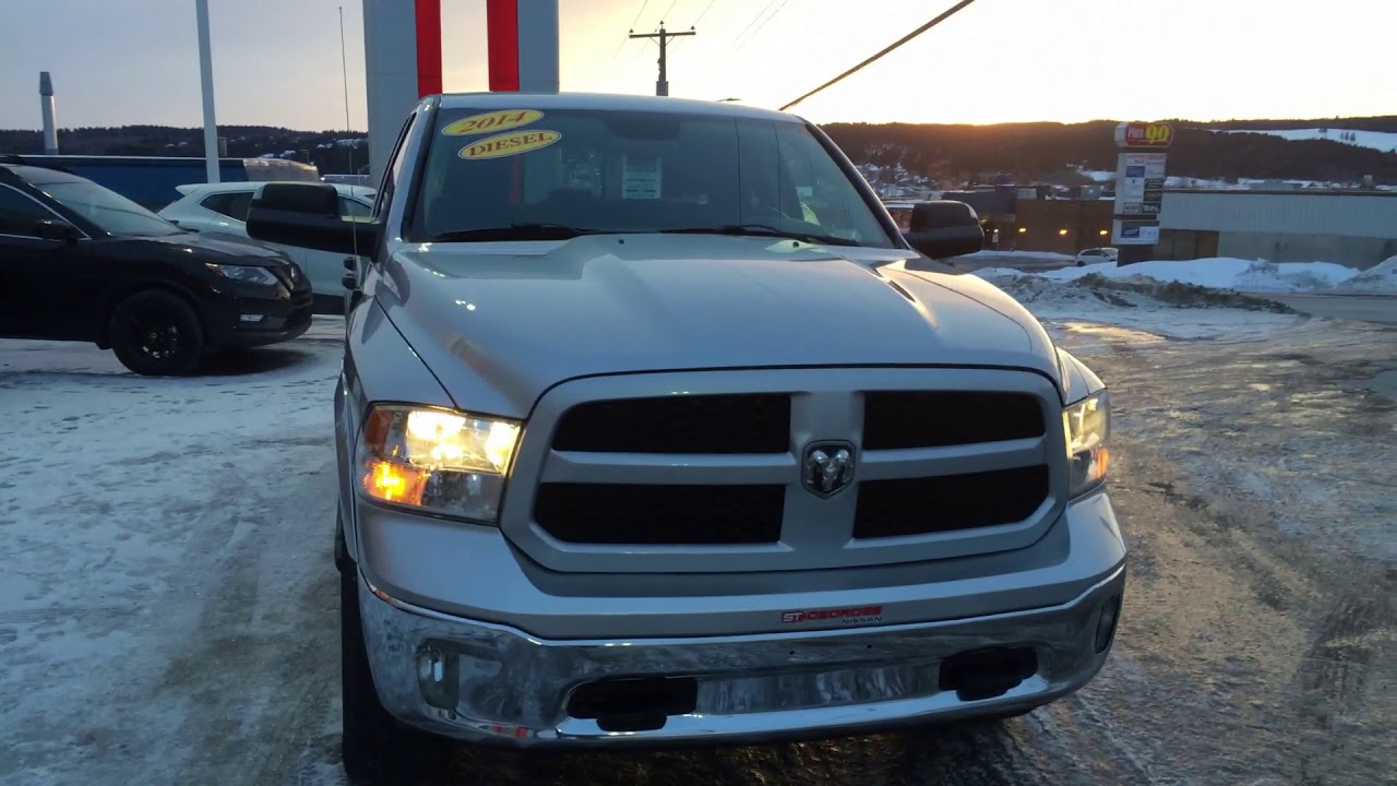 Ram 1500 Diesel 2014 11572A - YouTube