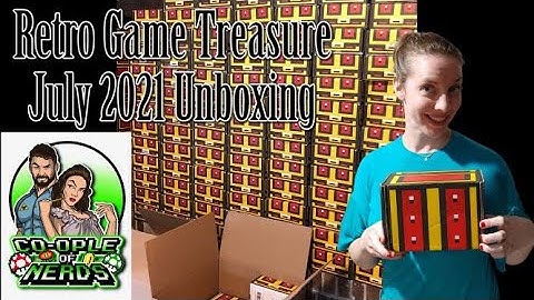 Retro Game Treasure July 2021 unboxing