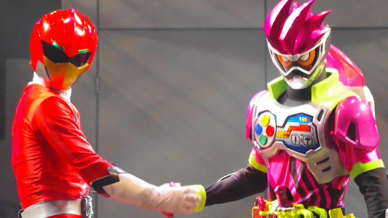 仮面ライダーエグゼイド 動物戦隊ジュウオウジャー スペシャルショー Doubutsusentaizyuohger Kamen Rider Ex Aid Youtube