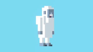 How To Unlock the “YETI” Character, In The “FESTIVE” Area, In CROSSY ROAD! ☃️ screenshot 4