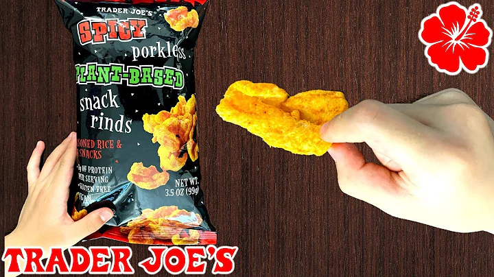 Spicy Porkless Plant-Based Snack Rinds - Trader Joe’s Product Review
