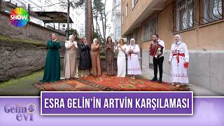Esra Gelinden Akordiyon Eşliğinde Karşılama Gelin Evi 1699. Bölüm