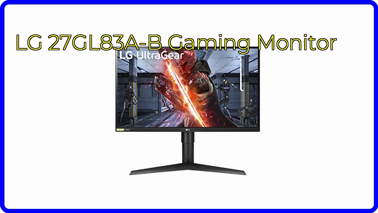 lg 27gl83a lg 27gl850 gaming monitor response time