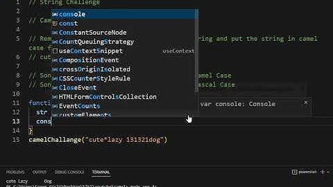 Camel Case Challange #challenge #coderbyte #algorithm #javascript #regex