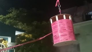 Como hacer un Torno de Cartón de Pizza /Piñata giratoria fácil