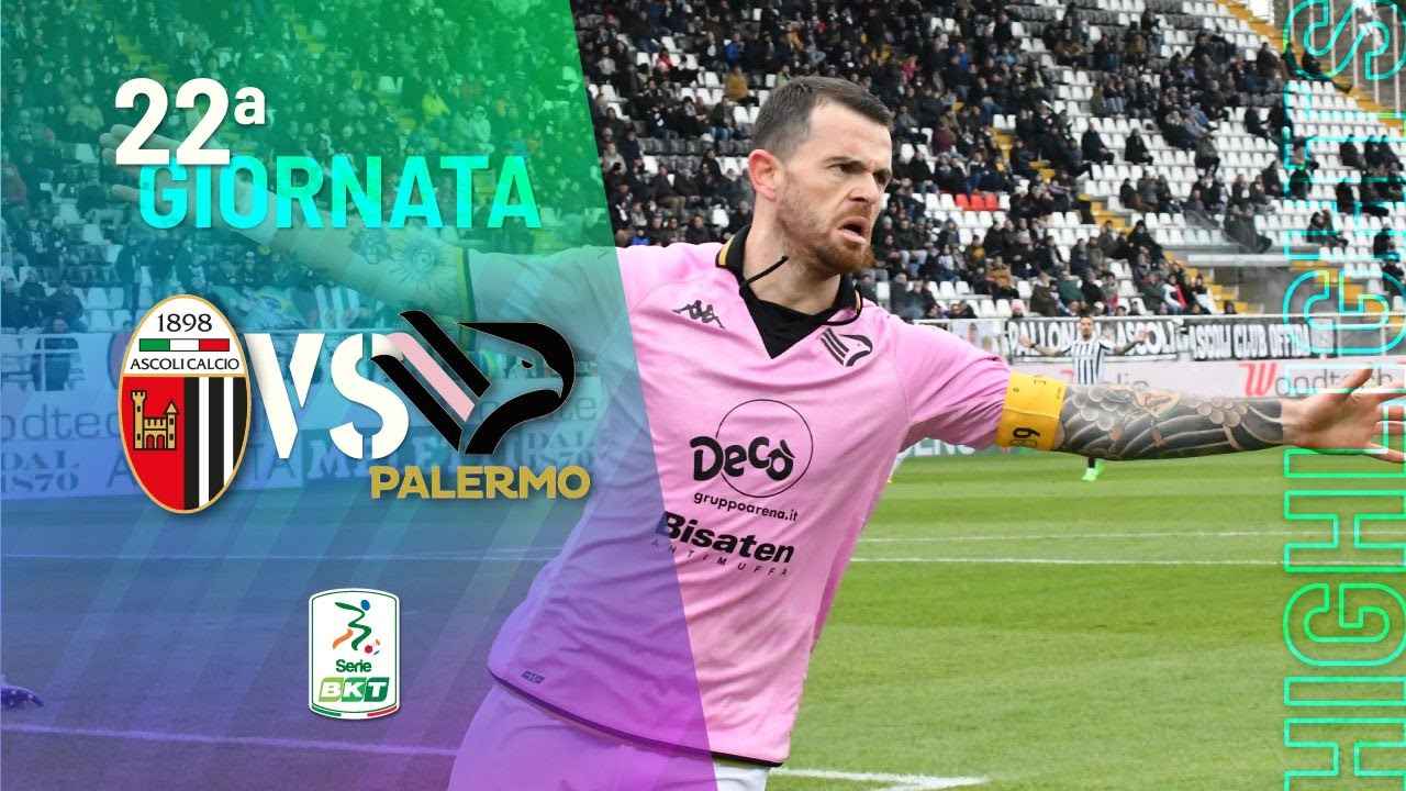 FC Ascoli Calcio Piceno 1-2 US Unione Sportiva Città di Palermo ::  Highlights :: Videos :: playmakerstats.com, image size:1280x720