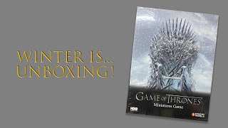 Unboxing Knight Models’ Game of Thrones Starter Set - HBO-Licensed Miniatures!