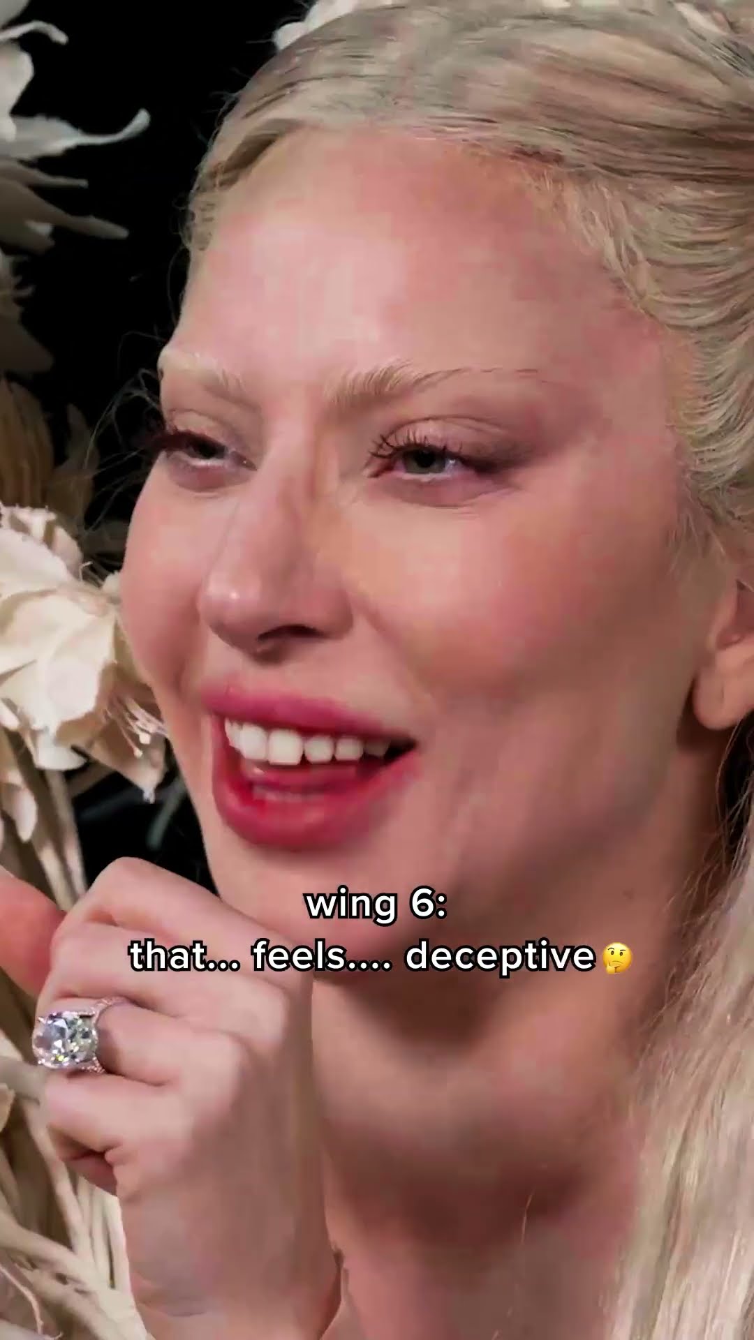 Lady Gaga's reaction to every wing on Hot Ones ❤️‍?