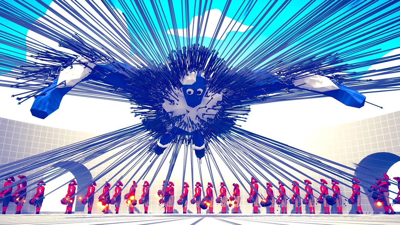 100x HARPOONER vs EVERY UNIT - Totally Accurate Battle Simulator TABS