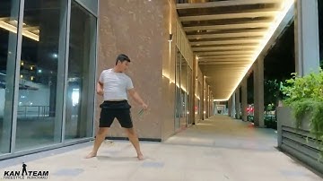 #nunchaku baby 2018. Côn nhị khúc đèn phát sáng. Light nunchaku