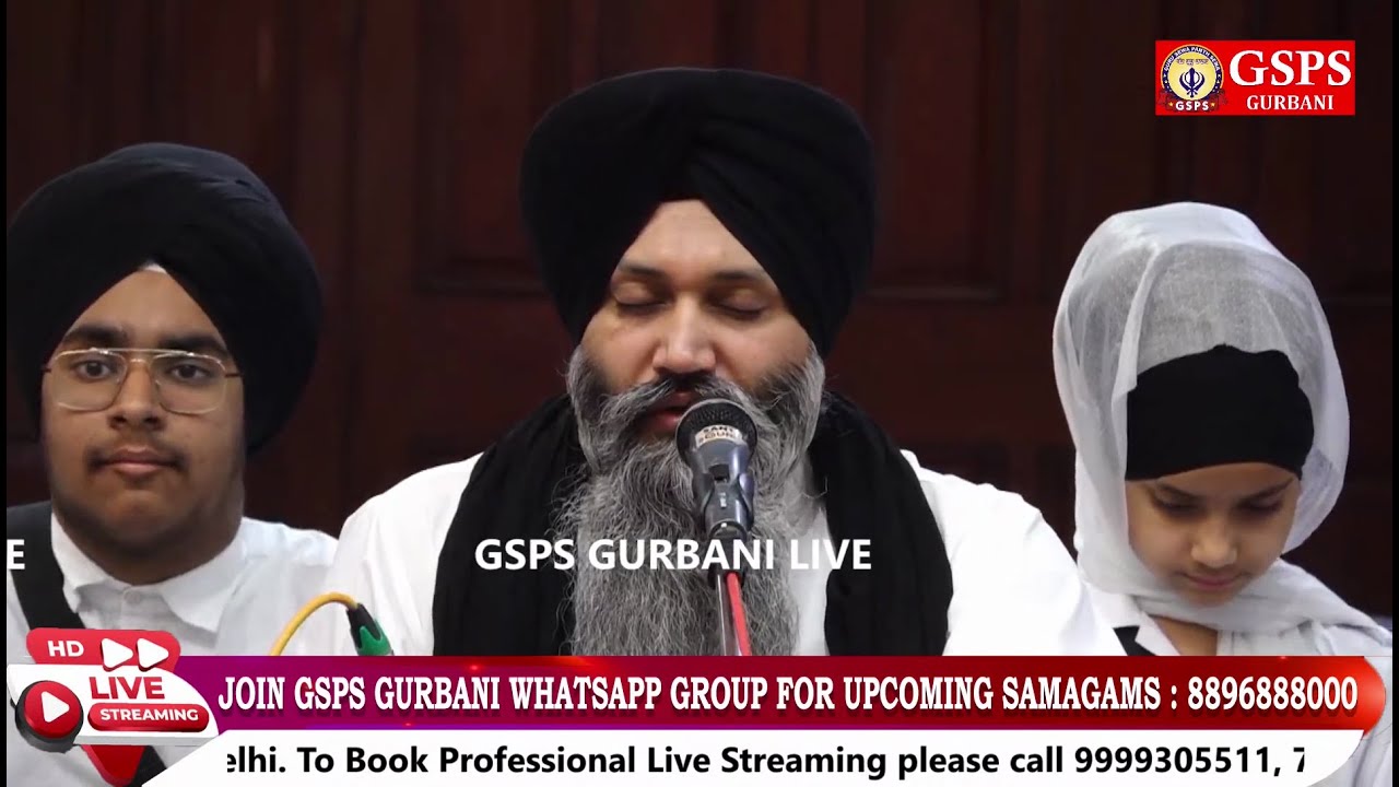  Live Bhai Sarabjit Singh Ji Patna Sahib Wale   Gurdwara B 2 Paschim Vihar New Delhi   shabadgurbani