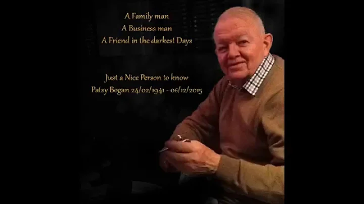 Patsy passes the bar one last time. - RIP