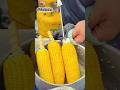 길거리 옥수수 알갱이 분리 작업 #worker #process #streetfood #corn #satisfying