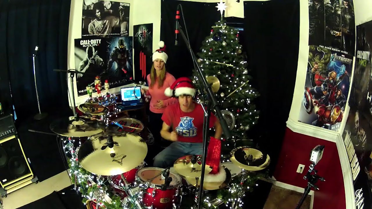 Santa Claus Is Coming To Town - Drum Cover - Jackson 5 #ARCC Day 2 - Happy New Year! After a decade, I finally found this video again. I have the 1080p version on my USB stick that I foolishly lost 5 years ago