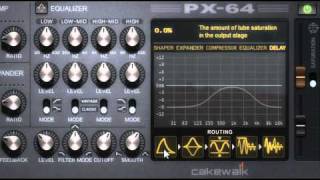 SONAR: Get Started - PX-64 Percussion Strip
