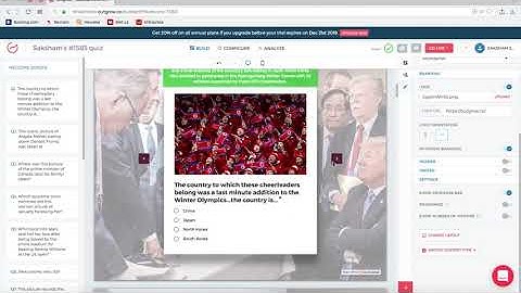 How to Make a BBC style Weekly News Quiz / Assessment [No Coding Required]
