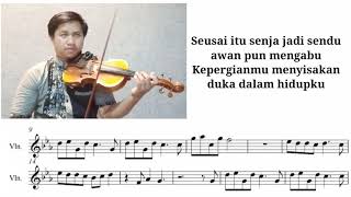 [Free Sheet] Kamu dan Kenangan - OST Habibie Ainun 3 || Violin Sheet Music