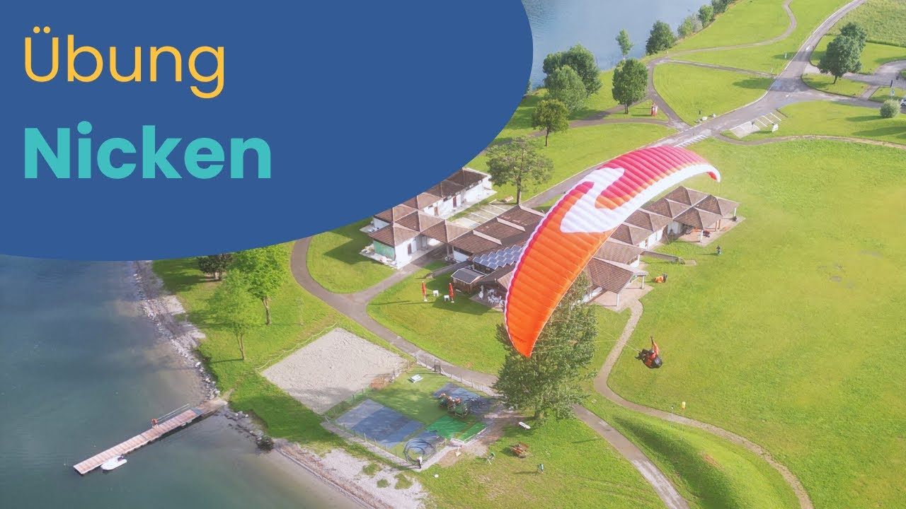 Nicken mit dem Gleitschirm