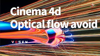 How to make Optical flow avoid in cinema4d#cinema4d #redshift3d #xparticles