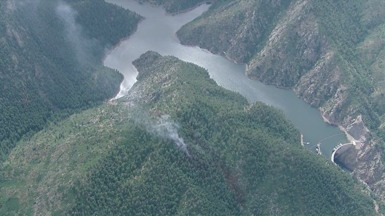 colorado smoke springs Springs near Canyon in Reservoir Smoke Waterton Strontia