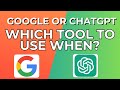 Google Search or ask ChatGPT: Which Tool To Use When?