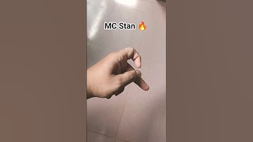 Mc Stan finger pose ✌️ #youtubeshorts #viral #trending #love #foryou