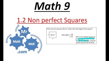Math 9 - 1.2 Non-perfect Squares
