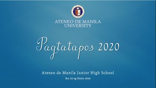 Virtual Closing Ceremony of Ateneo de Manila Junior High School’s Class of 2020 (revised version)