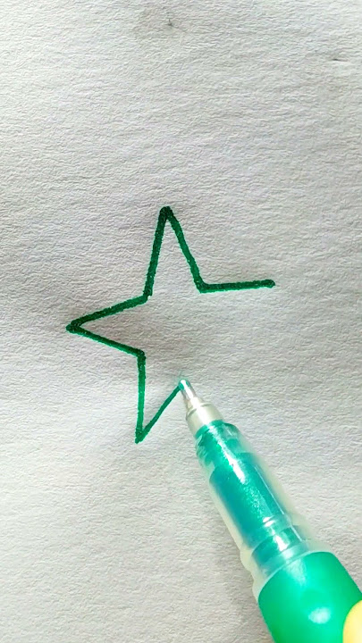 How to draw star #drawing #shortvideo
