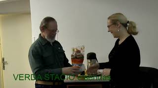 Esperanto-kurso 2018, transdono de diplomoj – rekta elsendo